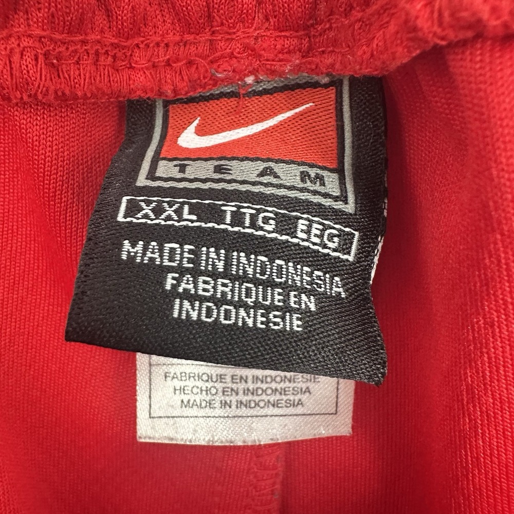 Vintage Nike Joggers Red Pants Men XXL Zip Ankle Sportswear Athletic Y2K Read - Picture 5 of 14